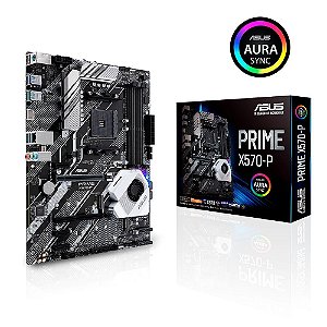 Placa Mãe ASUS Prime X570-P DDR4 AM4 M-ATX