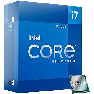 Processador Intel Core i7 12700K 3.6GHz/5.0Ghz 12-Core Alder Lake 25MB Cache LGA 1700 - BX8071512700K