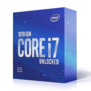 Processador Intel Core i7-10700KF 3.8GHz Comet Lake 16MB Cache LGA 1200 - BX8070110700KF