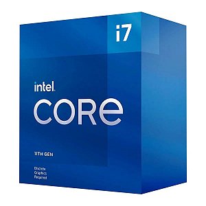 Processador Intel Core i7 11700F 2.5GHz /4.9Ghz Rocket Lake 16MB Cache LGA 1200 - BX8070811700F
