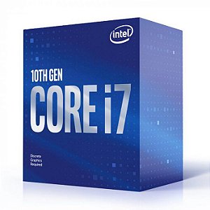 Processador Intel Core i7-10700F 2.9GHz Comet Lake 16MB Cache LGA 1200 - BX8070110700F