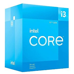 Processador Intel Core I3 12100F Quad-Core Alder Lake 3.3Ghz / 4.3Ghz 12MB Cache LGA 1700 - BX8071512100F