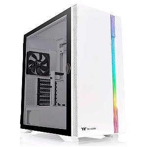 Gabinete Gamer Thermaltake H700 TG ARGB ARGB Snow Lateral Vidro CA-1Y1-00M6WN-00