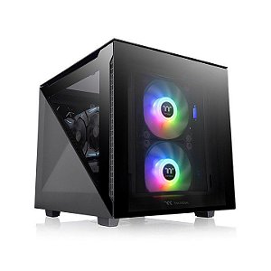Gabinete Thermaltake Divisor 200 TG Mini Janela Lateral em Vidro Temperado - CA-1V1-00S1WN-00