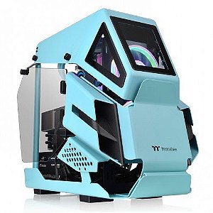 Gabinete Thermaltake AH T200 Turquoise Micro Chassi - CA-1R4-00SBWN-00