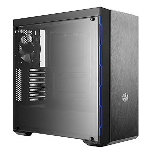 Gabinete Cooler Master MasterBox MB600L Azul -  MCB-B600L-KANN-S01