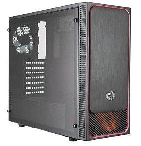 Gabinete Cooler Master MasterBox E500L Vermelho - MCB-E500L-KA5N-S01