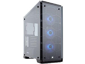 Gabinete Corsair Crystal Series 570X Preto RGB - CC-9011098-WW