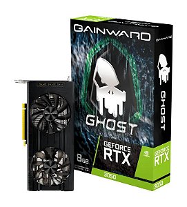 Placa de Video Gainward GeForce RTX 3050 Ghost 8GB GDDR6 128Bits LHR - 63050019P1-190AB