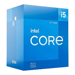 Processador Intel Core i5 12400F 2.5GHz/4.4Ghz 6-Core Alder Lake 18MB Cache LGA 1700 - BX8071512400F