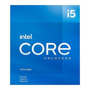 Processador Intel Core I5 11600KF 3.9Ghz/4.9Ghz Rocket Lake 12MB Cache LGA 1200 - BX8070811600KF