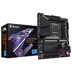 Placa Mãe Gigabyte Z790 Aorus Elite AX LGA 1700 ATX DDR5