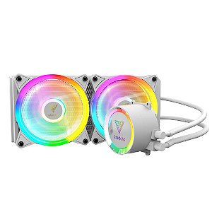 WaterCooler Gamdias Chione M2-240R White RGB Controlador 240MM - CHIONE M2-240RW