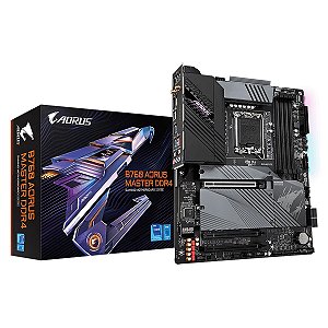 Placa Mãe Gigabyte B760 Aorus Master DDR4 LGA 1700 ATX
