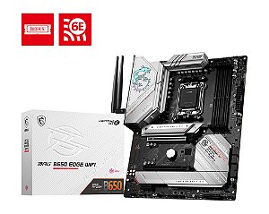 Placa Mãe MSI MPG B650 Edge WiFi AM5 ATX DDR5