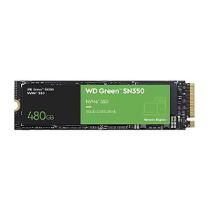 SSD 480GB WD Green SN350 M.2 2280 2400MBs/1650MBs - WDS480G2G0C