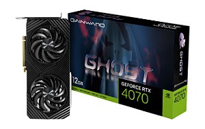 Placa de Video Gainward GeForce RTX 4070 Ghost 12GB GDDR6X 192 bit - NED4070019K9-1047B