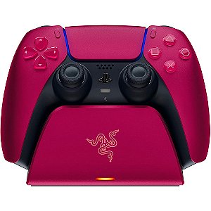 Suporte de Carregamento Rápido Razer Universal para Playstation 5 Cosmic Red