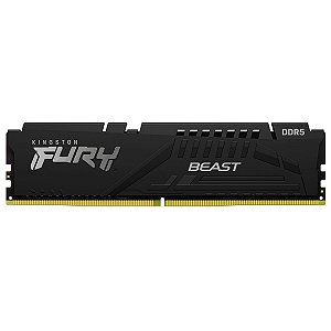 Memória Kingston Fury Beast 8GB DDR5 6000MHz CL40 - KF560C40BB-8