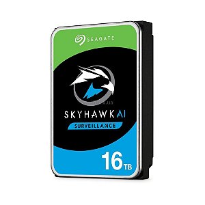 HD 16TB Seagate SkyHawk AI Surveillance 3.5" 7200RPM 256MB SATA III - ST16000VE002