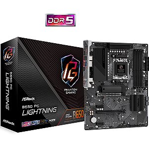 Placa Mãe ASRock B650 PG Lightning DDR5 AM5 ATX