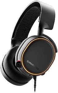 Headset Gamer SteelSeries Arctis 5 7.1 Surround  RGB Preto - 61504