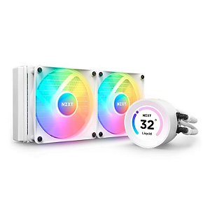 WaterCooler NZXT Kraken Elite 240 RGB LCD Display 240mm White - RL-KR24E-W1