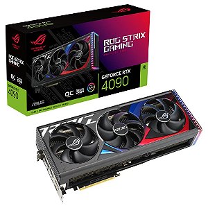 Placa de Video Asus ROG Strix Oc GeForce RTX 4090 24GB GDDR6X 384 bit - ROG-STRIX-RTX4090-O24G-GAMING