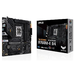 Placa Mãe Asus TUF Gaming B760M-E D4 DDR4 LGA 1700