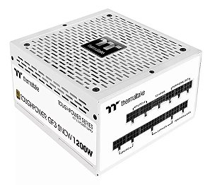 Fonte Thermaltake 1200w TOUGHPOWER GF3 80 Plus Gold Snow - PS-TPD-1200FNFAGB-N