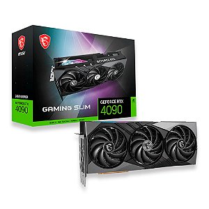 Placa de Video MSI GeForce RTX 4090 Gaming Slim 24GB GDDR6X 384 bit - 912-V510-262