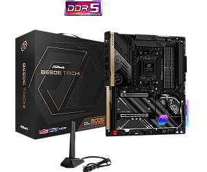 Placa Mãe AsRock Taichi B650E Wi-Fi  DDR5 AM5 e-ATX