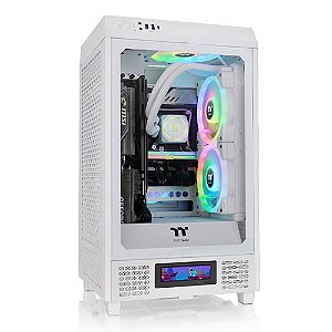 Gabinete Thermaltake The Tower 200 Branco Mini Tower - CA-1X9-00S6WN-00