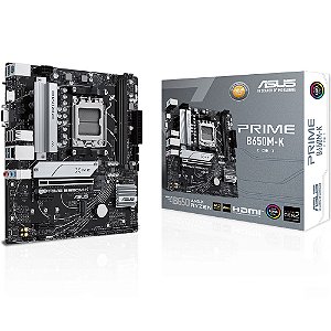 Placa Mãe ASUS Prime B650M-K DDR5 AM5 mATX