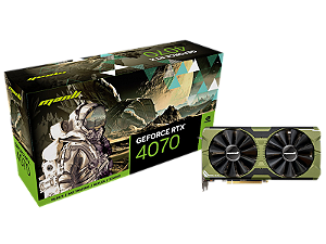 Placa de Video Manli GeForce RTX 4070 12GB GDDR6X 192 bit - M-NRTX4070/6RFHPPP-M2545