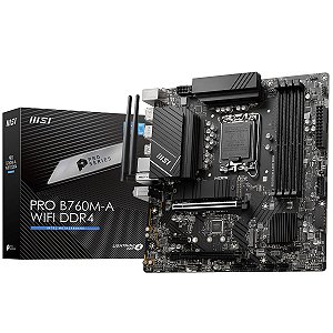 Placa Mãe MSI MAG Pro B760M-A WiFi DDR4 LGA 1700 MATX