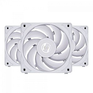 Cooler para Gabinete Lian Li Uni Fan P28 120mm Pack Com 03 Unid White - UF-P28120-3W