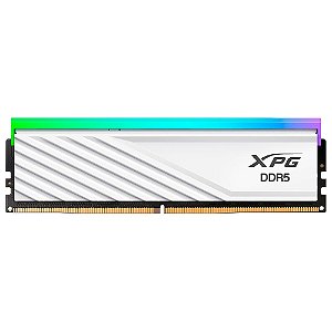 Memória Adata XPG Lancer Blade RGB Branca 16GB DDR5 6400Mhz C32 - AX5U6400C3216G-SLABRWH