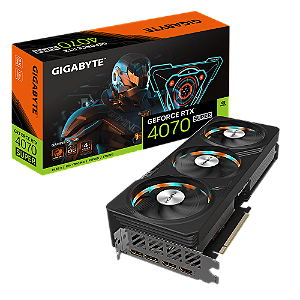 Placa de Video Gigabyte GeForce RTX 4070 SUPER GAMING OC 12G 12GB GDDR6X 192 bit - GV-N407SGAMING OC-12GD