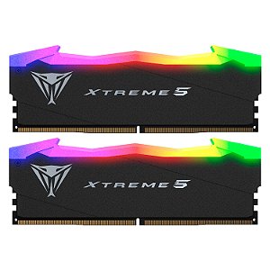 Memória Patriot Viper Xtreme 5 RGB 48GB (2X24GB) DDR5 7600Mhz CL36 - PVX548G76C36K