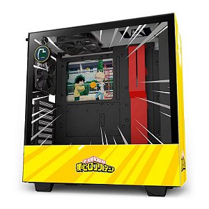 Gabinete NZXT H510i CRFT 11 RIVALS Amarelo - CA-H510I-MH-RV