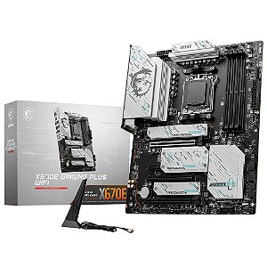 Placa Mãe MSI X670E Gaming Plus WIFI DDR5 AM5 ATX