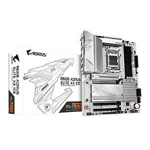 Placa Mãe Gigabyte B650 Aorus Elite AX ICE DDR5 AM5 ATX