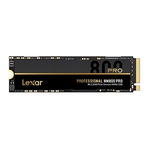 SSD 1TB Lexar NM800PRO GEN4 M.2 2280 7500MBs/6300MBs - LNM800P001T-RNNNG