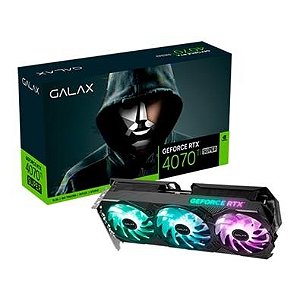 Placa de Video Galax GeForce RTX 4070 Ti SUPER EX Gamer TecLab Lite Click OC 16GB GDDR6X 256 bit - 47UZM6MD7JDL