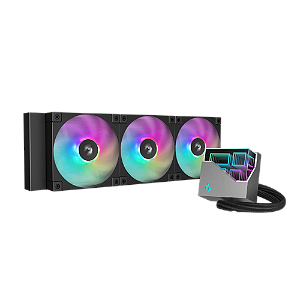 WaterCooler Deepcool LT360 ARGB 360mm Preto - R-LT360-BKAMNC-G-1