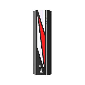 SSD 2TB NETAC ZX20L Externo USB Type-C 3.2 2000Mbs/1800Mbs Preto -  NT01ZX20L-002T-32BK