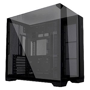 Gabinete Gamer Lian Li O11 Vision Compact Preto - O11VPX-M-Black