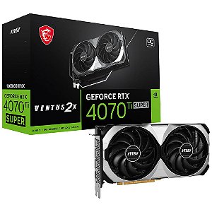 ZOTAC Placa gráfica gamer GeForce RTX 4070 Ti Super Trinity