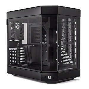 Gabinete Gamer HYTE Y60 Black Mid Tower Com 3 fans - CS-HYTE-Y60-B